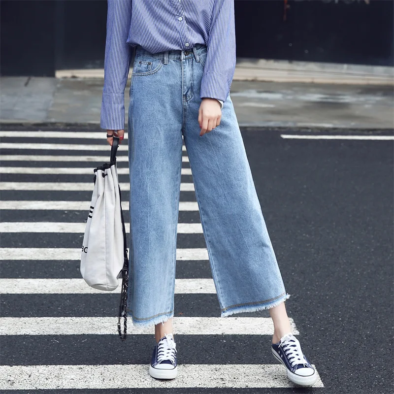 FINEWORDS 2017 Autumn Loose Causal Retro High Waist Boyfriend Jeans For Women Vintage Harajuku Wide Leg Jeans Woman Plus Size FINEWORDS 2017 Autumn Loose Causal Retro High Waist Boyfriend Jeans For Women Vintage Harajuku Wide Leg Jeans Woman Plus Size