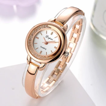 

Lvpai Brand Luxury Rose Gold Dress Watches Women Fashion Bracelet Watch Casual Ladies Crystal Quartz Wristwatches Sport Clock
