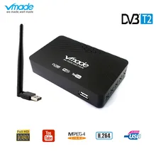 Vmade Dvb-t2 ТВ-приставка/Dvb с приемником сигнала Wi-Fi для DVB-T цифрового наземного DVB T2/H.264 DVB поддержка трубки телеприставка