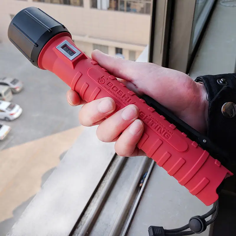 SP-1 3100mAh 3W Nylon Material Explosion-Proof LED Flashlight lighting + IP68 Waterproof