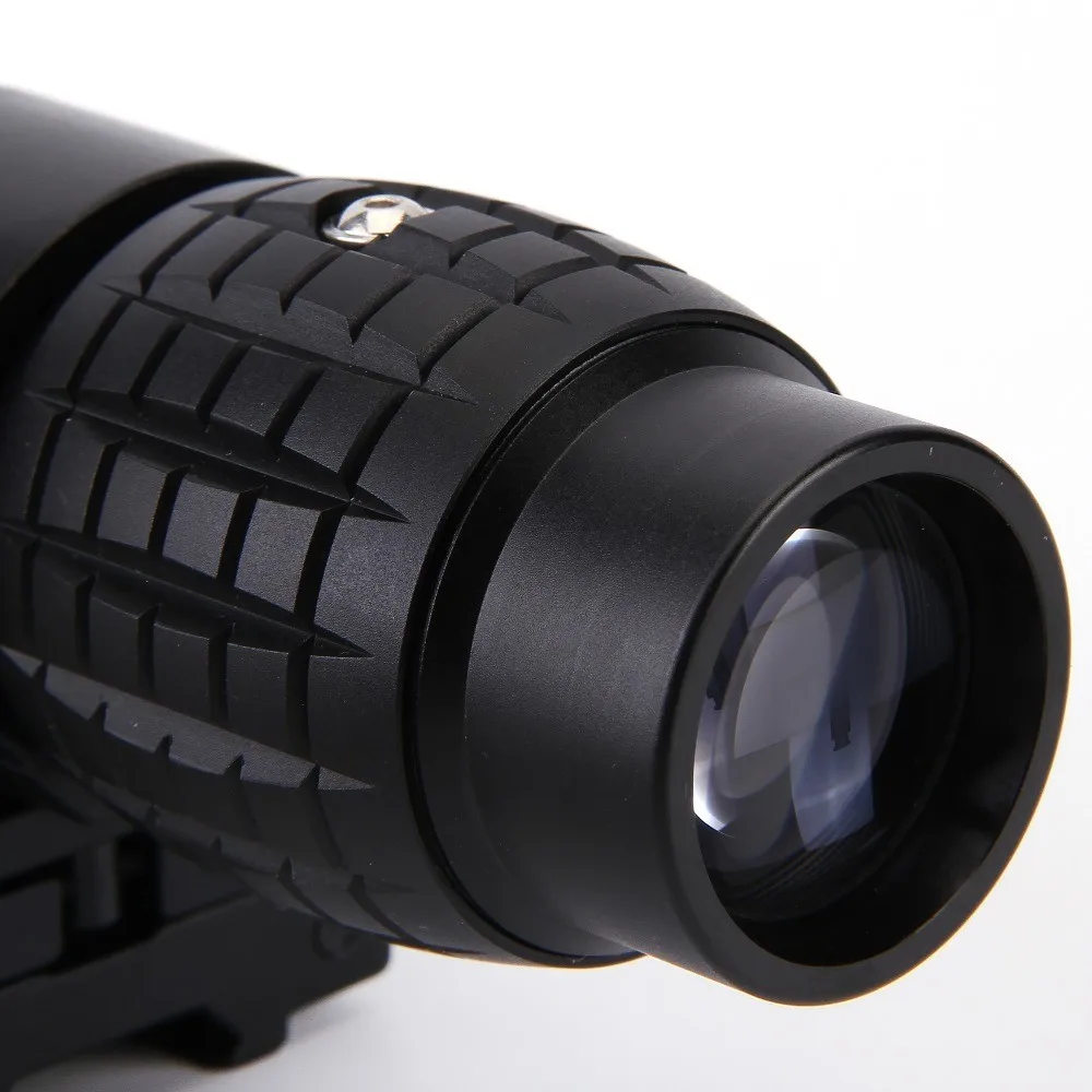 551 голографическая оптика Riflesocpe Тактический красный и зеленый точечный рефлекторный прицел+ 3X30 мм увеличительный прицел фокус для охоты