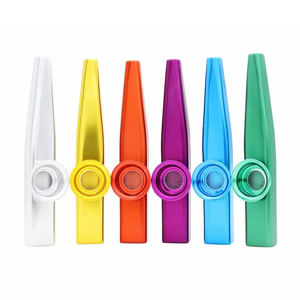 

Metallo Kazoo Armonica A Bocca Bocca Flauto Bambini Partito Musicale Strumento