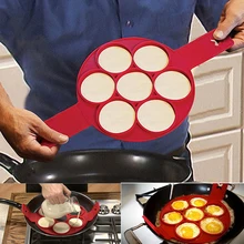 

Pancake Maker Nonstick Cooking Tool Egg Ring Maker Pancakes Cheese Egg Cooker Pan Flip Eggs Mold Kitchen Baking Flip Cooker