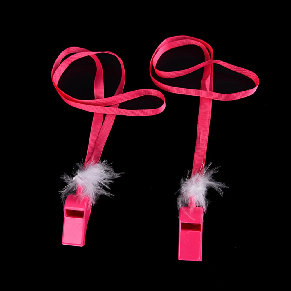 1 шт. вечеринка-девичник розовые белые свистки перо Свадебные игрушки для невесты Пластиковые свистки подарок для свадьбы Поставки