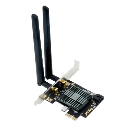 FV9260 PCI-E Adapter Двухдиапазонный Настольный беспроводной Intel 9260 PCI-E 802.11ac 1,73 Гбит/с 2,4G/5G WiFi Bluetooth 5,0 адаптер MU-MIMO 9260NGW для Windows 10 - Color: FV9260 PCI-E Adapter