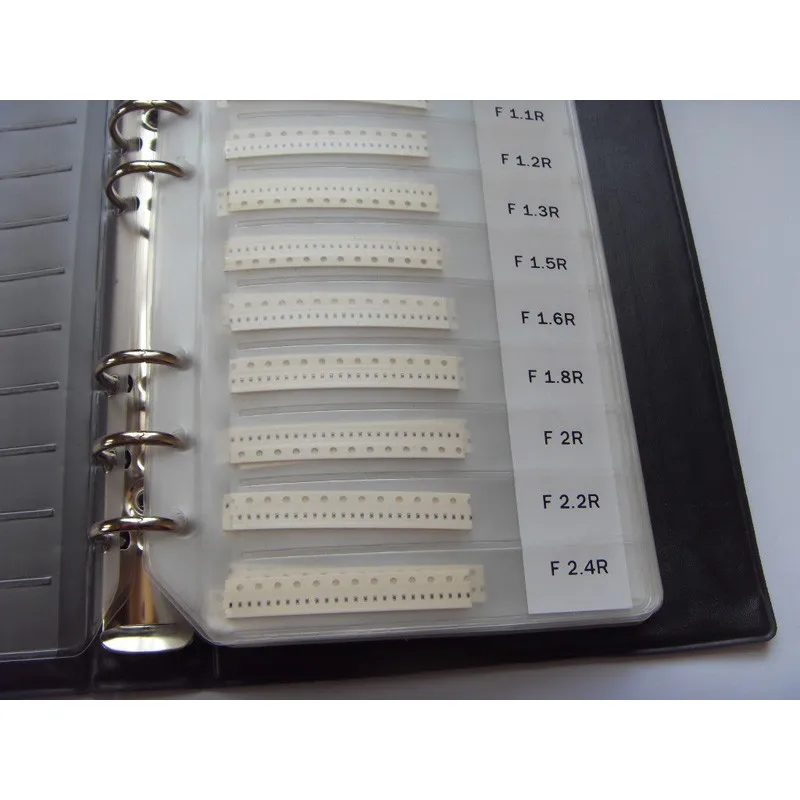 0402 SMD резистор 0R ~ 10 м 1% 170valuesx25pcs = 4250 шт. + конденсатор 80valuesX25pcs = 2000 шт. 0.5PF ~ 1 мкФ образец книга