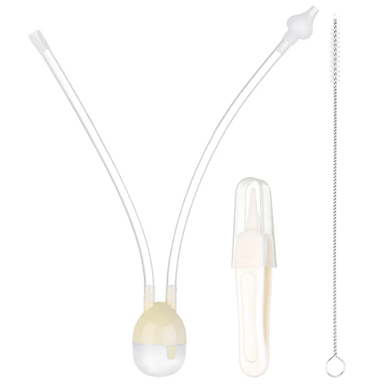 3pcs/set Newborn Baby Safety Nose Cleaner Kids Vacuum Suction Nasal Aspirator Set Infants Flu Protections Accessories Baby Care 3pcs/set Newborn Baby Safety Nose Cleaner Kids Vacuum Suction Nasal Aspirator Set Infants Flu Protections Accessories Baby Care