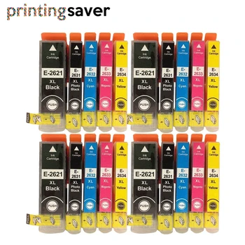 

20x Compatible T2621 to T2634 26XL Ink cartridge for XP510 XP625 XP610 XP605 XP600 XP700 XP615 XP520 XP800 XP620 XP710 Printer