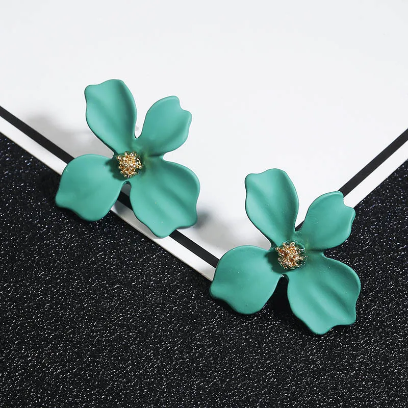Korean Cute Small flower Stud Earrings For women fresh and sweet Statement Earring Girl 2019 Fashion Jewelry