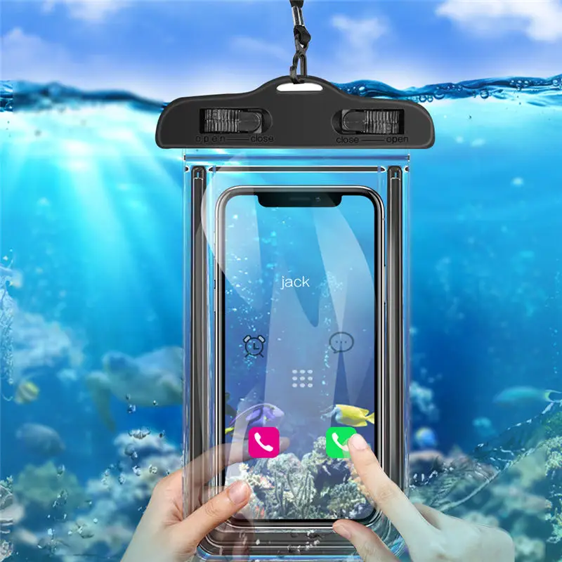 

Moskado Universal Waterproof Case Bag For iPhone 7 8 6 6S Plus XR XS Max Mobile Phone Bag Pouch For Phone Samsung Cover Case