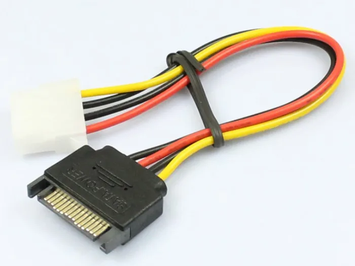 Кабель для жесткого диска 15 Pin SATA Male к 4 Molex Female IDE HDD профессиональная заводская