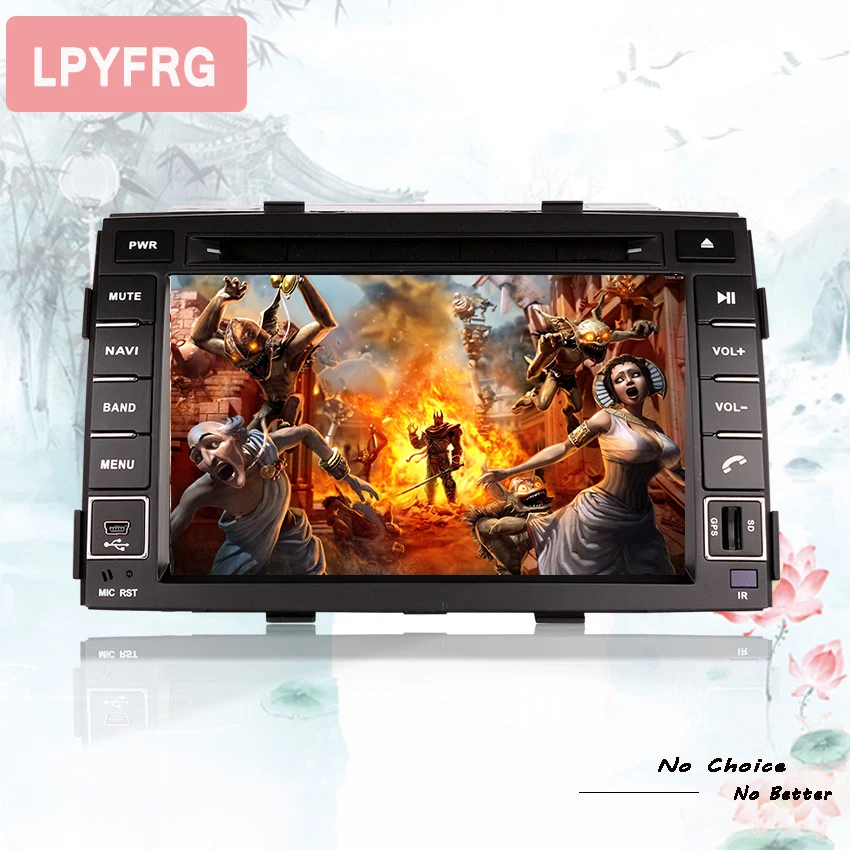 Excellent 4G RAM Android 9.0 HD 1024*600 64GROM Car multimedia player radio cassette for KIA Sorento 2010 2011 2012 dvd gps ipod bt audio 5