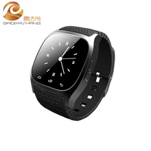 M26 Smart Bluetooth Uhr Smartwatch mit Led-anzeige Alitmeter Musik-player Schrittzähler Thermometer für Android IOS Handy