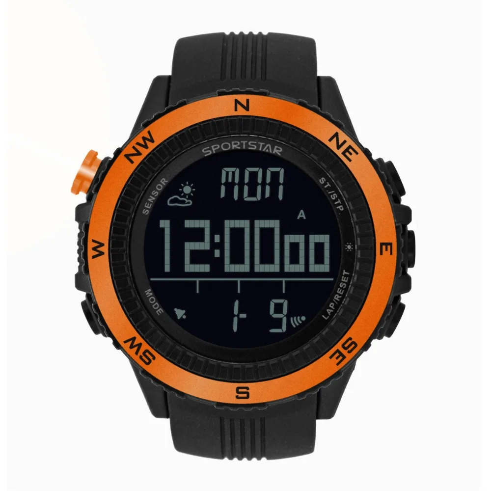 SPORTSTAR Outdoor Master2 sport hiking watch 3 optional colors altimeter therometer barometer weather forecast