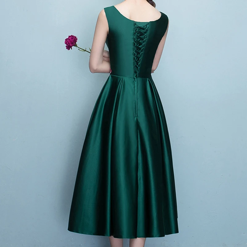 DongCMY новые модные бандажные платья для выпускного вечера зеленые элегантные цветочные короткие женские платья для вечеринок