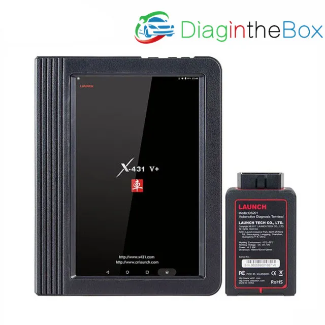 Запуск X431 V + Plus 10 1 &quotдюйма инструмент диагностики авто Wi Fi/Bluetooth Полный Системы X