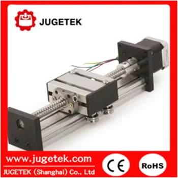 

Roller bearing ball screw stepper motor linear module R17L100