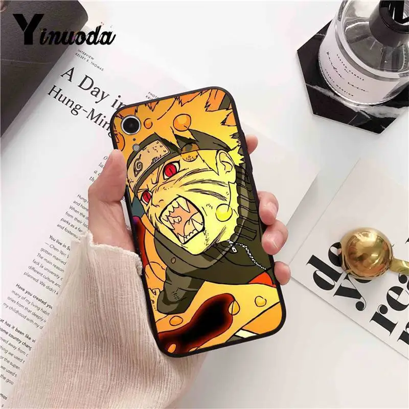 Yinuoda аниме Наруто Акацуки Coque Shell чехол для телефона для iPhone 8 7 6 6S 6Plus X XS MAX 5 5S SE XR 10 чехол 11 11pro 11promax - Цвет: A8