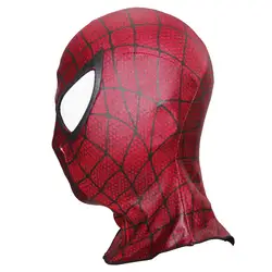 2019 Halloween вечерние Y Spandex Spider Man маски Человек-паук лицо черная красная маска для подарков на день рождения