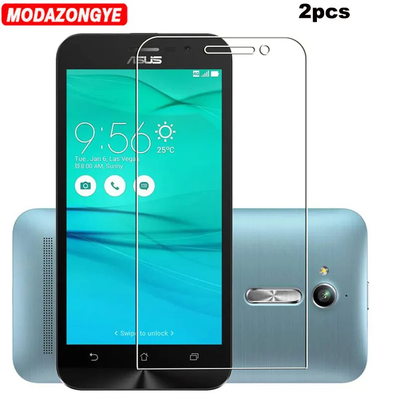 

2pcs For ASUS ZB500KL ZB500KG 9H Tempered Glass ASUS ZenFone GO ZB 500KL 500KG X00AD X00BD Screen Protector Protective Film
