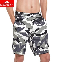 Новинка, летние мужские пляжные шорты из полиэстера для серфинга, быстросохнущие леопардовые камуфляжные шорты для плавания, дышащая мужская одежда