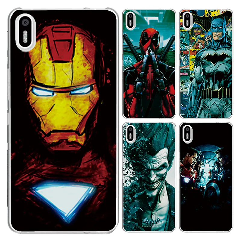 

For BQ Aquaris X5 5.0" Soft Tpu Phone Case Cover Charming Marvel Avengers Captain America Iron man Perfect Fundas Capa For BQ X5