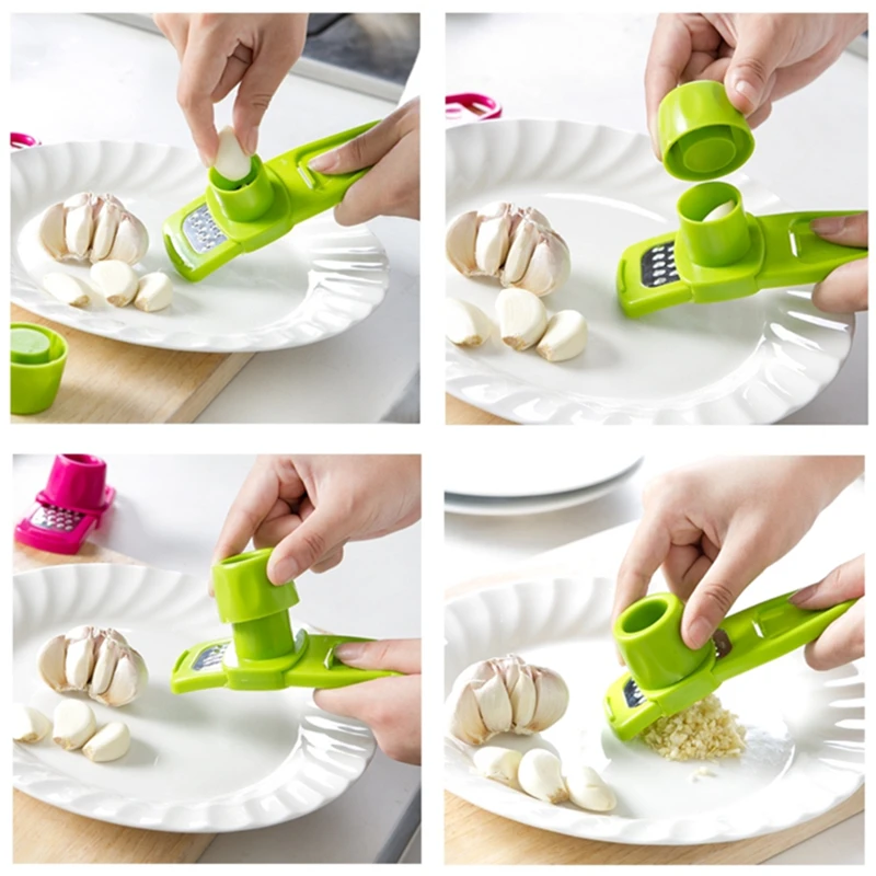 New Style 1PC Multi Functional Ginger Garlic Grinding Grater Planer Slicer Cutter Cooking Tool Utensils Kitchen Accessories - Image 4