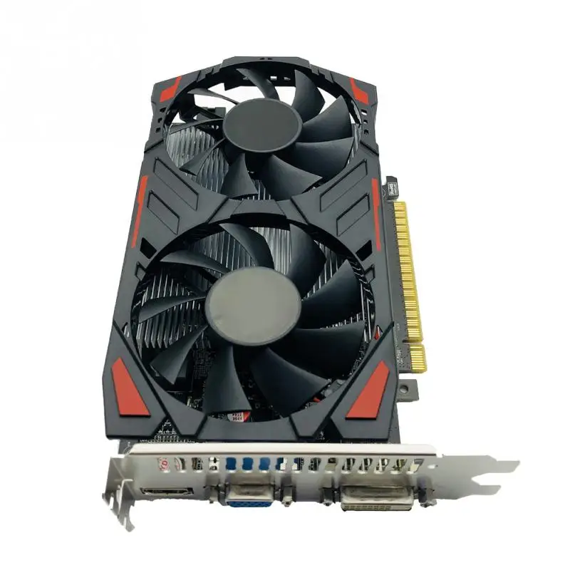 

New Geforce 750Ti 2 GB DDR5 Video Card Original 750 Ti 2GB Computer Graphic PC Gaming Player Desktop GPU Fan PCI Express VGA