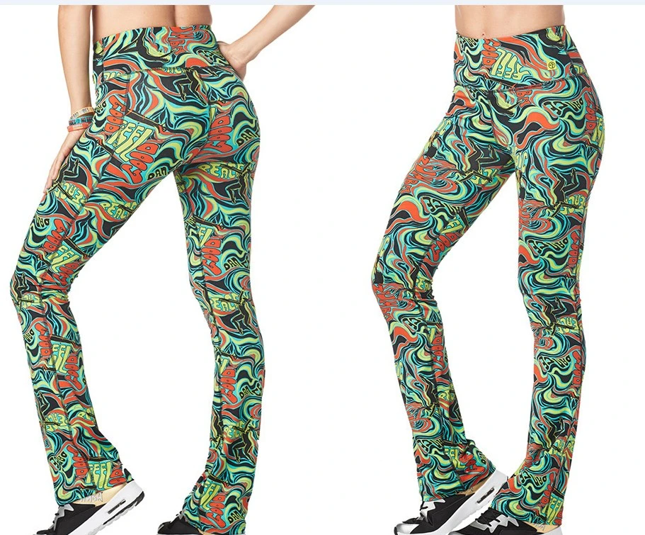 flare capri leggings