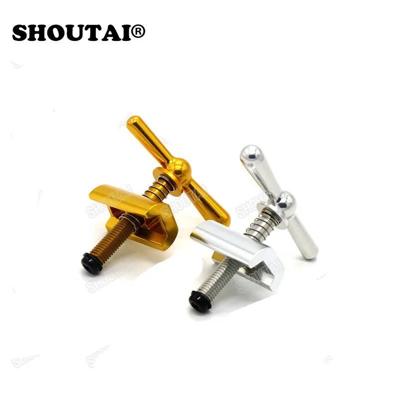 

Ultra-light Bicycle hinge clamps and hinge levers(limit nut) For Brompton MBX Frame Quick Release Buckle Cycling Part