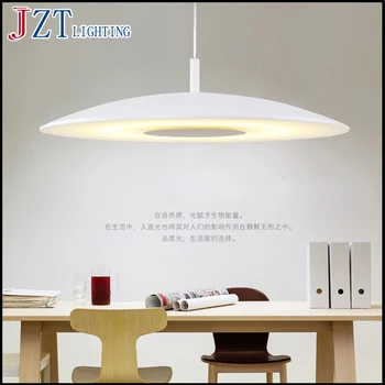 

Z Modern Round Acryl Pendant Lamp Restaurant LED Chip 24W Droplight Single Head Study Bar Shop Office Lam Lighting Fixture