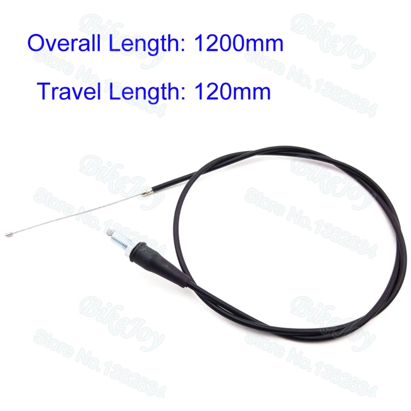 Gas Throttle Cable For Mini Baja Warrior MB165 MB2005 505HP 6.5HP 196cc