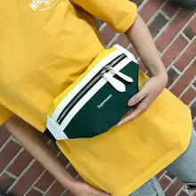 Модные популярные цветные спортивные сумки через плечо женские поясные карманы на ремне холщовые дорожные нагрудные сумки телефон кошелек