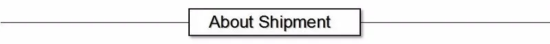 about shipping