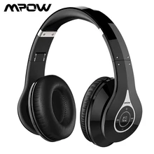 Mpow 059 Bluetooth Headset Foldable Headband Headphones Wireless Headset With Mic Noise Cancelling Stereo For PC