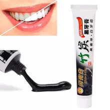 Бамбуковый древесный уголь зубная паста эффективная универсальная отбеливание зубов черный уголь зубная паста для ухода за полостью рта гигиеническая зубная паста