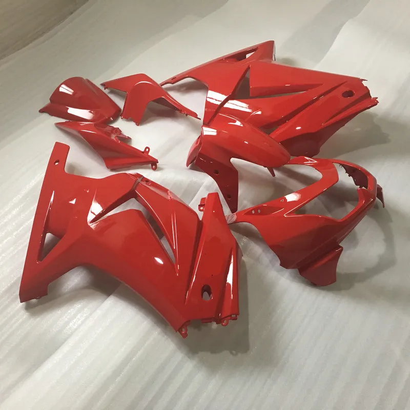 Литья под давлением обтекатель комплект для KAWASAKI Ninja ZX250R 08 10 11 12 ZX 250R EX250 2008 2012 горячий красный Обтекатели набор+ подарки VV02