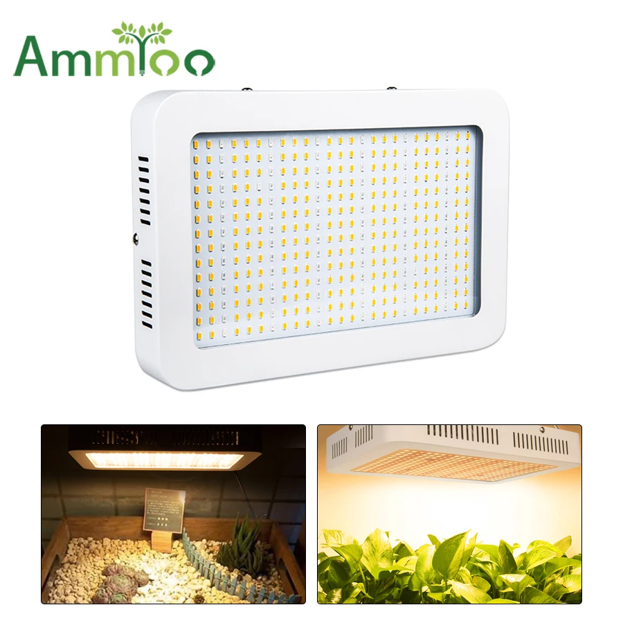 

500W Full Spectrum LED Grow Lights 5730SMD 85-265V LED Grow Tent/Box Greenhouse Indoor Plant Flower High Yield Plant Growth Lamp