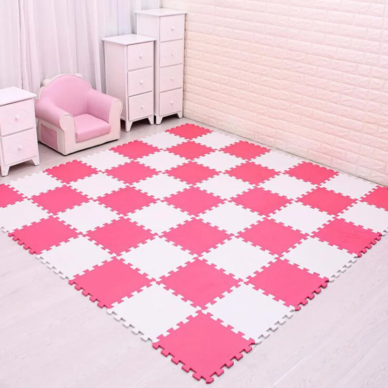 4PCS 29*29*0.7CM EVA Foam Baby Play Mat Split Joint Puzzle Mat Living Room Baby Room Interlock Floor Carpet Rug Creeping Mat 4PCS 29*29*0.7CM EVA Foam Baby Play Mat Split Joint Puzzle Mat Living Room Baby Room Interlock Floor Carpet Rug Creeping Mat