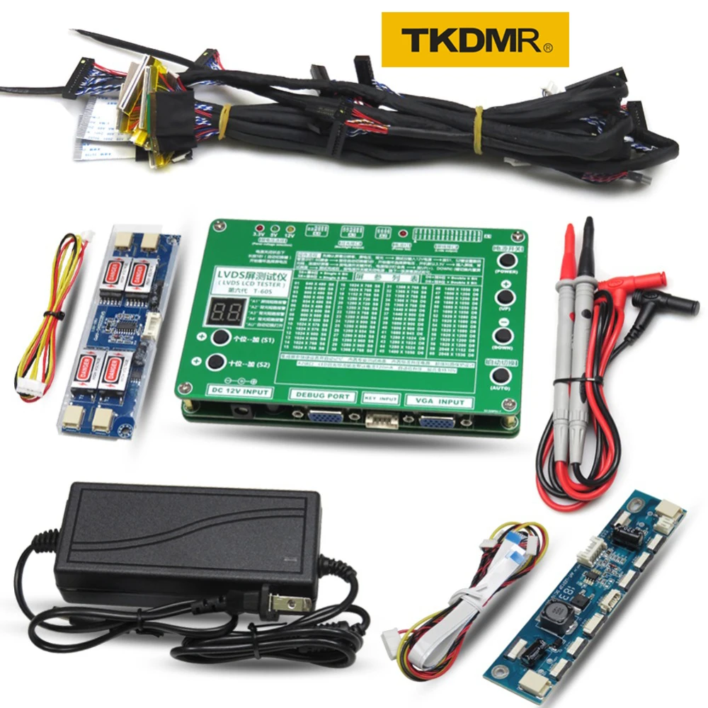 De 6th Generatie Laptop Tv/Lcd/Led Test Tool Lcd-scherm Tester Ondersteuning 7-84 \W /Lvds Interface Kabels & Inverter Gratis Verzending De 6th Generatie Laptop Tv/Lcd/Led Test Tool Lcd-scherm Tester Ondersteuning 7-84 \W /Lvds Interface Kabels & Inverter Gratis Verzending