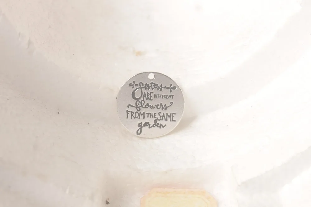 10 шт. старину Серебряный от того же круглый Талисманы кулон #95323|round silver pendant|pendant
