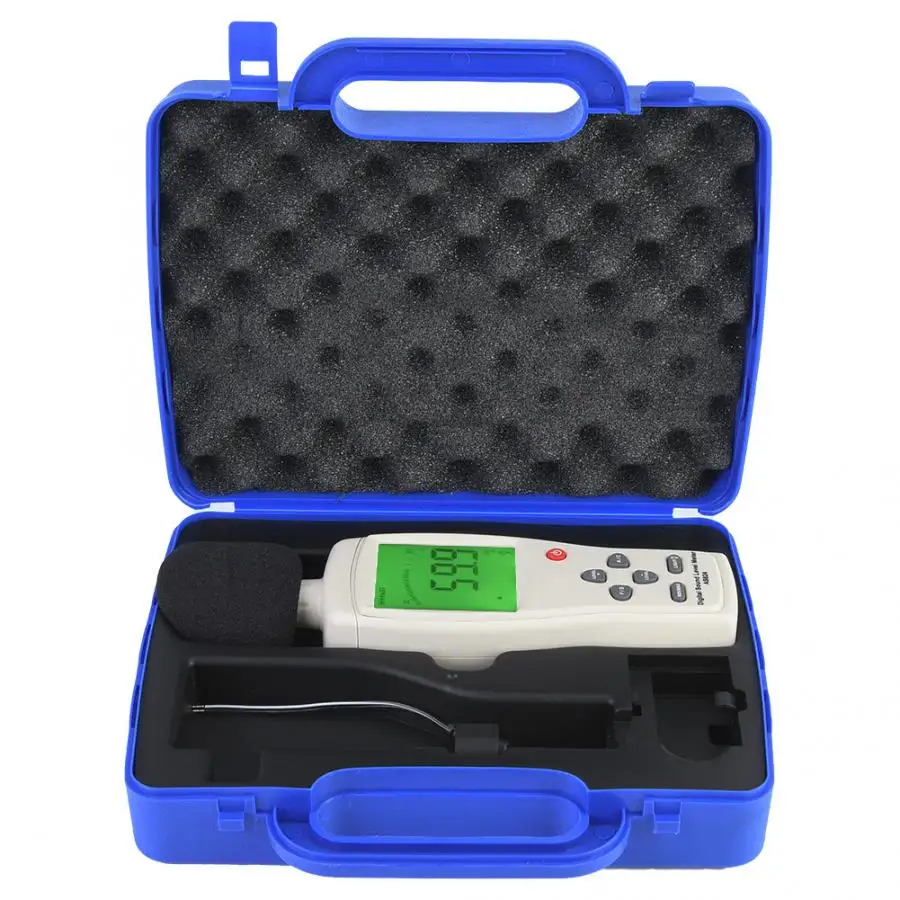 

Decibel Meter SMART SENSOR AS824 Integrated Digital Sound Level Meter Noise Measurement Tester Sound Level Meter