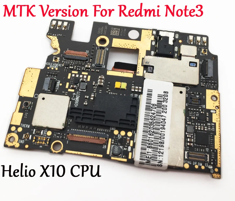 Основная Плата Redmi Note 3 Купить