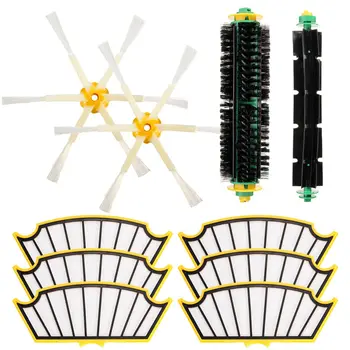 

2018 Replacement Filter Brush Round Cleaning Tool Accessories Kit For iRobot Roomba 500 Series 510 530 540 550 560 580 570