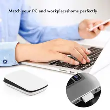 1 шт. 2,4G Беспроводная портативная оптическая мышь для ноутбука ПК беспроводная мышь для ноутбука 1200 dpi компьютер 2,4G приемник