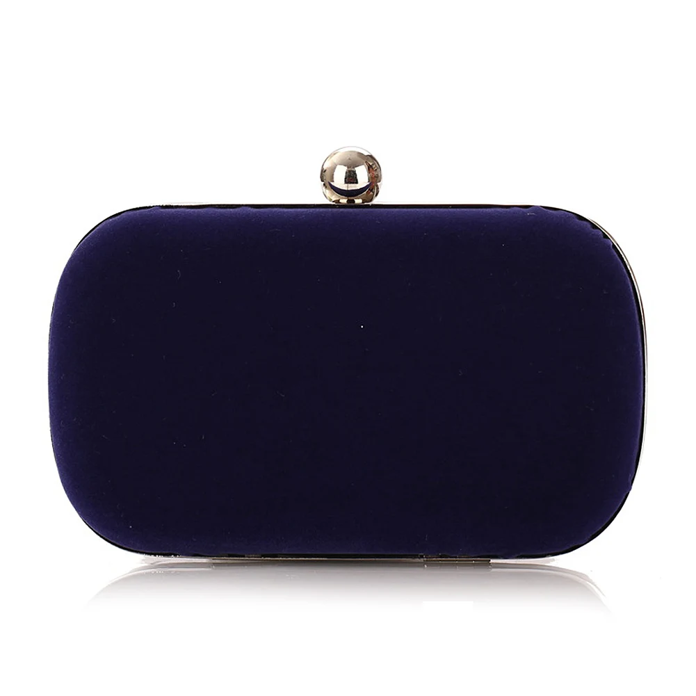 Модная фланелевая вечерняя сумочка, Свадебный клатч для невесты, роскошные сумки, женские сумки, дизайнерская сумочка, женский кошелек, Bolsa Feminina - Цвет: bright blue