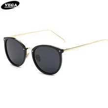 VEGA Oval Vintage Goggles Women Men Fashion Polarized Sunglasses For Ladies Party Glasses For Small Face 0759
