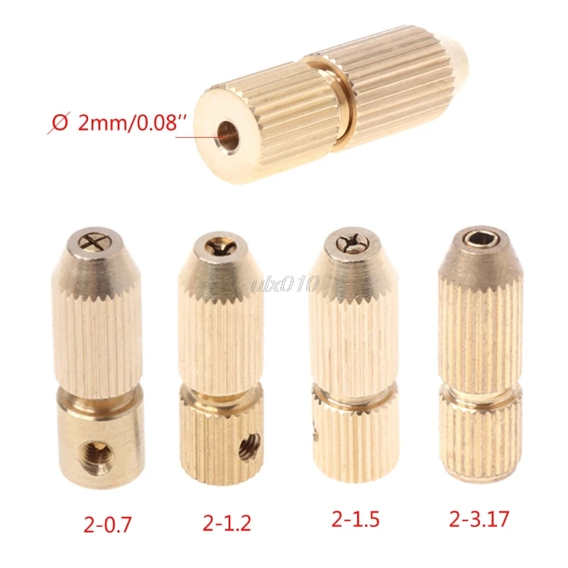 

1 Pc 2.3mm 3.17mm Micro Drill Clamp Fixture Chuck 0.7-3.2mm Electric Motor Shaft S05 Drop ship