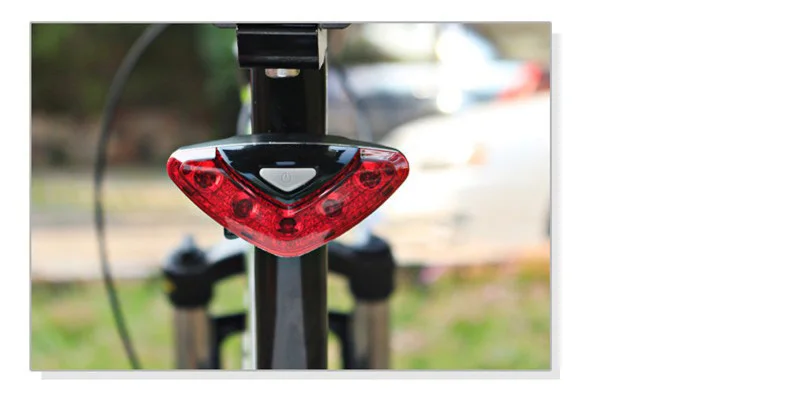 Sale Bicycle Rear Tail light Red LED Flash Lights Cycling Night Safety Warning Lamp Bike Outdoor tail light Accessories 21