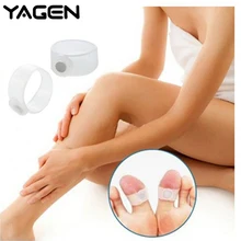 YAGEN 2 шт./пара новая магнитная терапия продукты для похудения быстрая потеря сброс веса жиры силиконовый массажер для ног Магнитные Кольца для ног